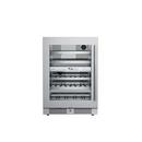 Landmark Stainless Steel 23-13/16 in. 4.76 cu. ft. Wine Cooler 