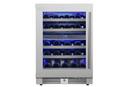 Landmark Stainless Steel 23-13/16 in. 4.76 cu. ft. Wine Cooler 