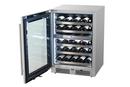 Landmark Stainless Steel 23-13/16 in. 4.76 cu. ft. Wine Cooler 