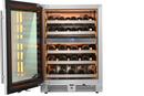 Landmark Stainless Steel 23-13/16 in. 4.76 cu. ft. Wine Cooler 