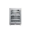 Landmark Stainless Steel 23-13/16 in. 4.76 cu. ft. Wine Cooler 