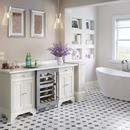 Landmark Stainless Steel 23-13/16 in. 4.76 cu. ft. Wine Cooler 