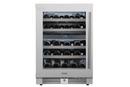 Landmark Stainless Steel 23-13/16 in. 4.76 cu. ft. Wine Cooler 