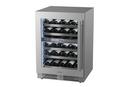 Landmark Stainless Steel 23-13/16 in. 4.76 cu. ft. Wine Cooler 