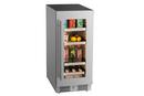 Landmark Stainless Steel 15 in. 2.89 cf Beverage Center with Right Hinge and Multi Color LED Light 