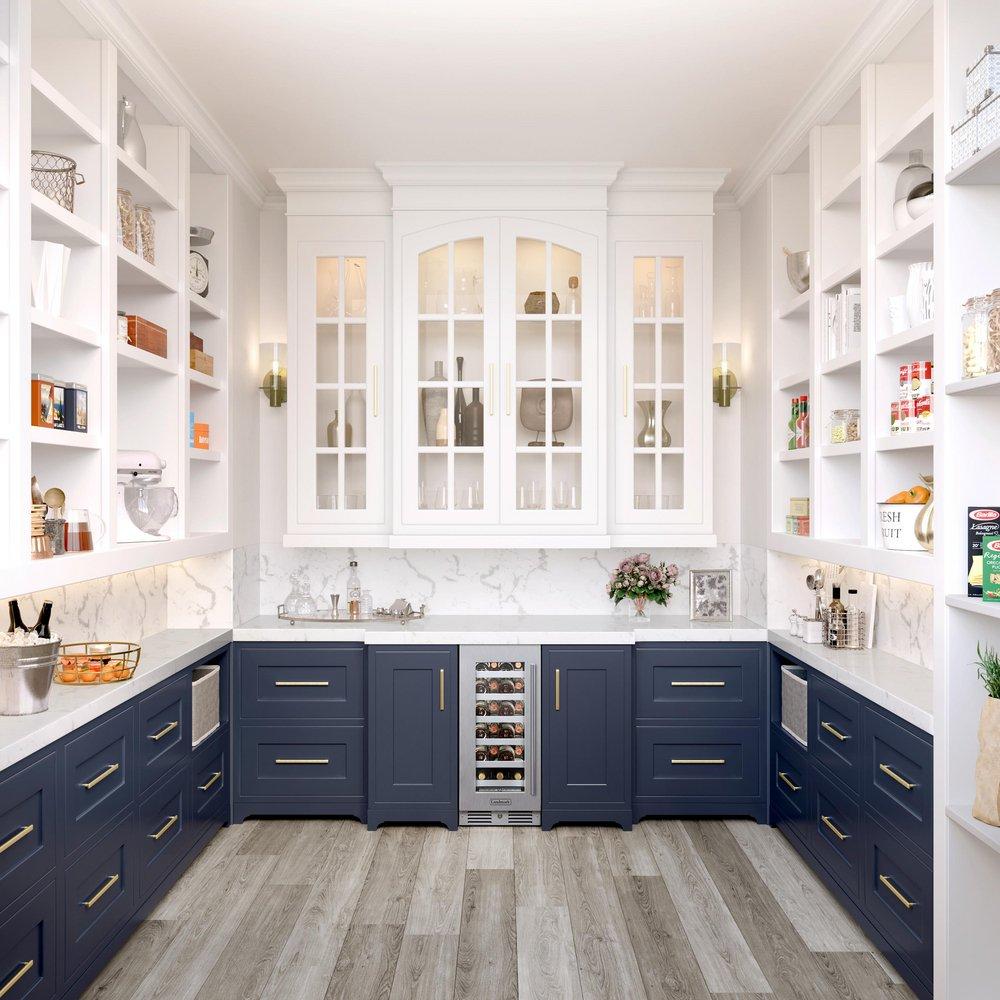 Landmark Stainless Steel 15 in. 2.89 cu. ft. Wine Cooler 