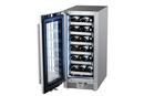 Landmark Stainless Steel 15 in. 2.89 cu. ft. Wine Cooler 