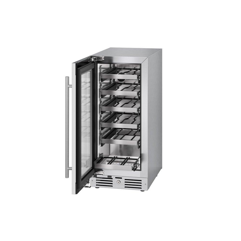 Landmark Stainless Steel 15 in. 2.89 cu. ft. Wine Cooler 