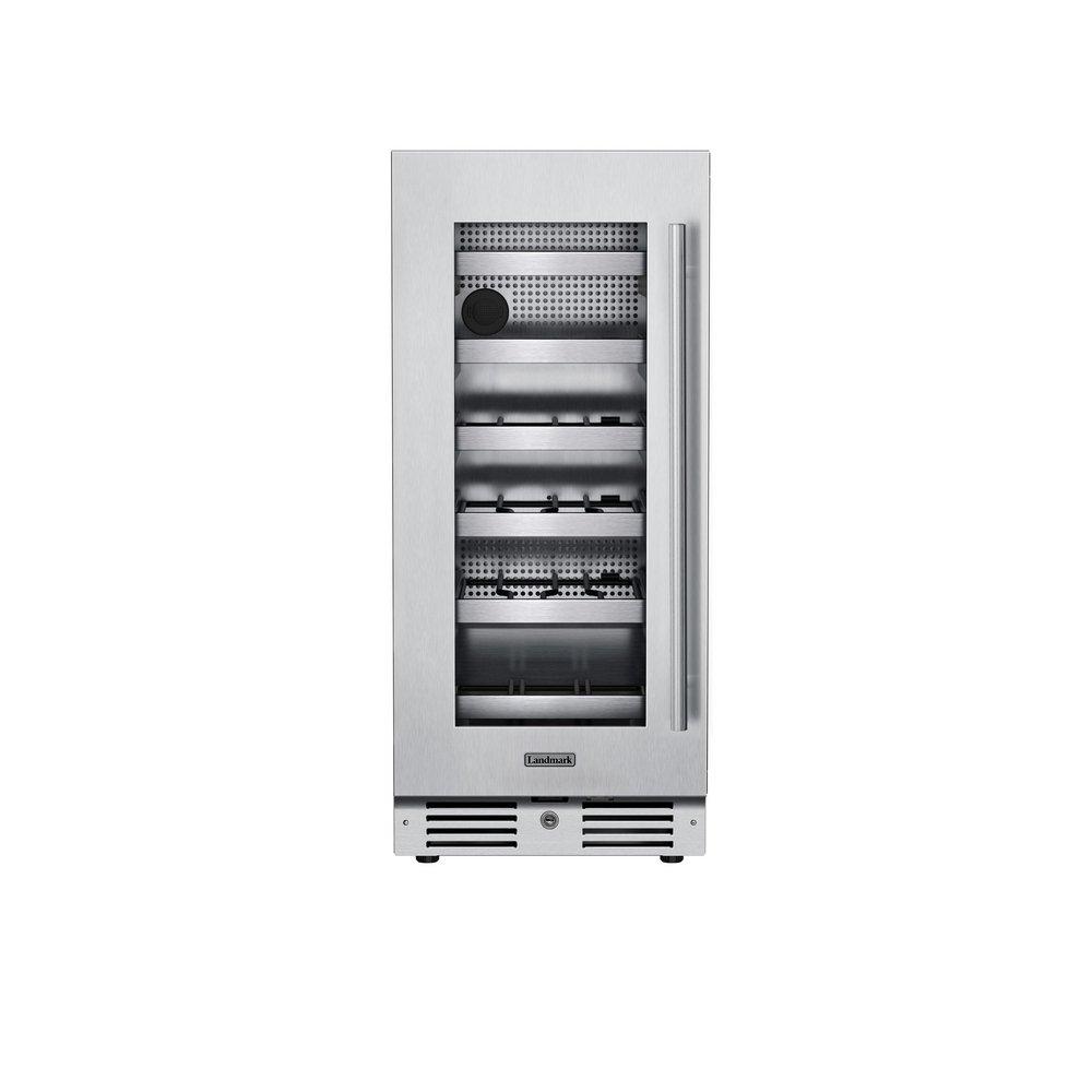 Landmark Stainless Steel 15 in. 2.89 cu. ft. Wine Cooler 