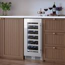 Landmark Stainless Steel 15 in. 2.89 cu. ft. Wine Cooler 