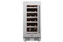 Landmark Stainless Steel 15 in. 2.89 cu. ft. Wine Cooler 