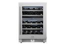 Landmark Stainless Steel 23-13/16 in. 4.76 cu. ft. Wine Cooler 