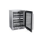 Landmark Stainless Steel 23-13/16 in. 4.76 cu. ft. Wine Cooler 