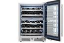 Landmark Stainless Steel 23-13/16 in. 4.76 cu. ft. Wine Cooler 