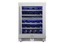 Landmark Stainless Steel 23-13/16 in. 4.76 cu. ft. Wine Cooler 