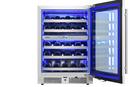 Landmark Stainless Steel 23-13/16 in. 4.76 cu. ft. Wine Cooler 