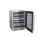 Landmark Stainless Steel 23-13/16 in. 4.76 cu. ft. Wine Cooler 