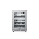 Landmark Stainless Steel 23-13/16 in. 4.76 cu. ft. Wine Cooler 