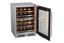 Landmark Stainless Steel 23-13/16 in. 4.76 cu. ft. Wine Cooler 