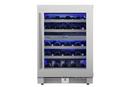 Landmark Stainless Steel 23-13/16 in. 4.76 cu. ft. Wine Cooler 