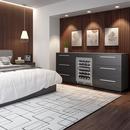 Landmark Stainless Steel 23-13/16 in. 4.76 cu. ft. Wine Cooler 