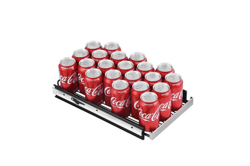 Landmark Stainless Steel 15 in. 1.5A 2.89 cf Beverage Center with Left Hinge 