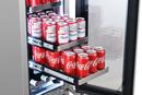 Landmark Stainless Steel 15 in. 1.5A 2.89 cf Beverage Center with Left Hinge 