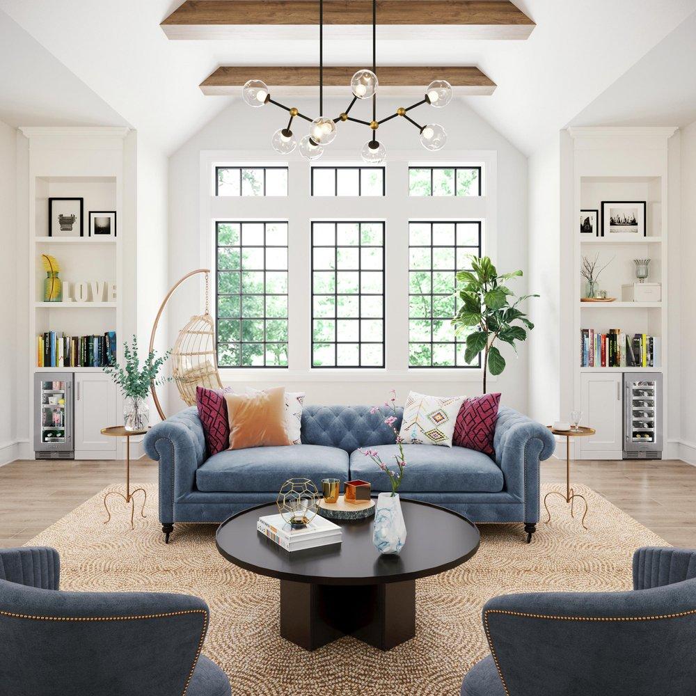 Landmark Stainless Steel 15 in. 2.89 cf Beverage Center with Left Hinge and Multi Color LED Light 