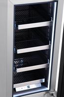 Landmark Stainless Steel 15 in. 1.5A 2.89 cf Beverage Center with Left Hinge 