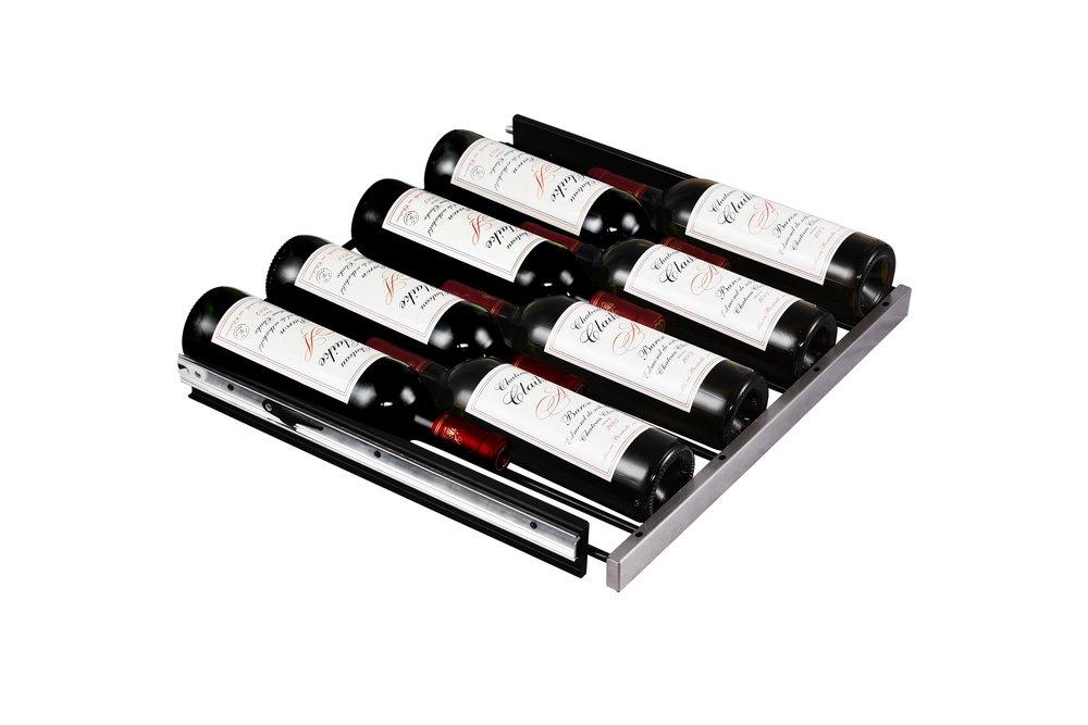 Landmark Stainless Steel 23-13/16 in. 5.21 cu. ft. Wine Cooler 