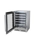 Landmark Stainless Steel 23-13/16 in. 5.21 cu. ft. Wine Cooler 