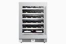 Landmark Stainless Steel 23-13/16 in. 5.21 cu. ft. Wine Cooler 
