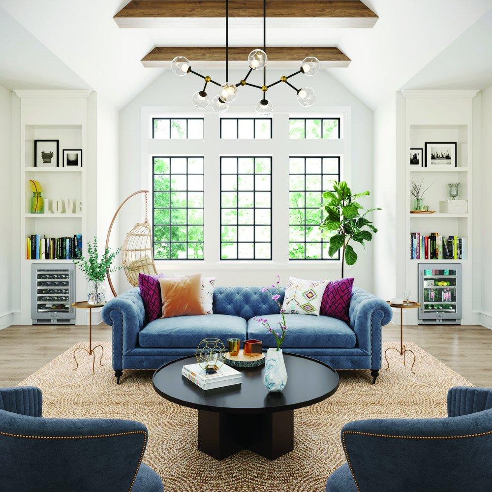 Landmark Stainless Steel 23-13/16 in. 5.21 cu. ft. Wine Cooler 