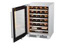 Landmark Stainless Steel 23-13/16 in. 5.21 cu. ft. Wine Cooler 