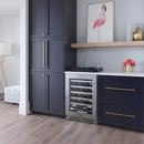 Landmark Stainless Steel 23-13/16 in. 5.21 cu. ft. Wine Cooler 