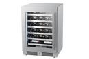 Landmark Stainless Steel 23-13/16 in. 5.21 cu. ft. Wine Cooler 