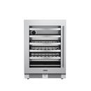 Landmark Stainless Steel 23-13/16 in. 5.21 cu. ft. Wine Cooler 