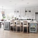 Landmark Stainless Steel 23-13/16 in. 5.21 cu. ft. Wine Cooler 