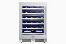 Landmark Stainless Steel 23-13/16 in. 5.21 cu. ft. Wine Cooler 