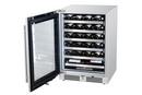 Landmark Stainless Steel 23-13/16 in. 5.21 cu. ft. Wine Cooler 