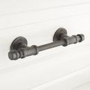 5 in. Iron Cabinet Pull in Antique Iron