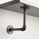 Signature Hardware Antique Iron 3-1/4 in. Iron L-Shaped Shelf Bracket 