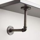 Signature Hardware Antique Iron 3-1/4 in. Iron L-Shaped Shelf Bracket 