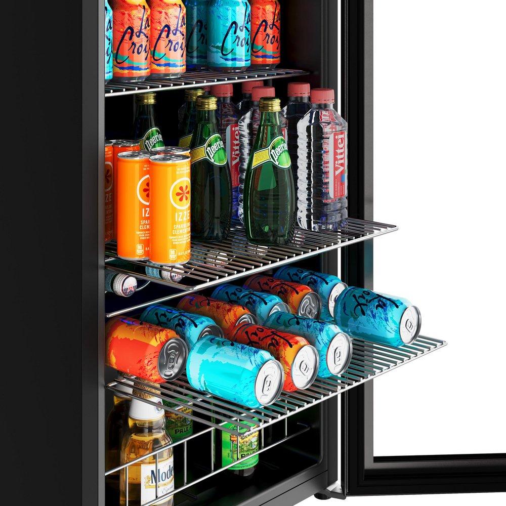 Edgestar Stainless Steel 18-7/8 in. 4 cu. ft. Beverage Cooler 