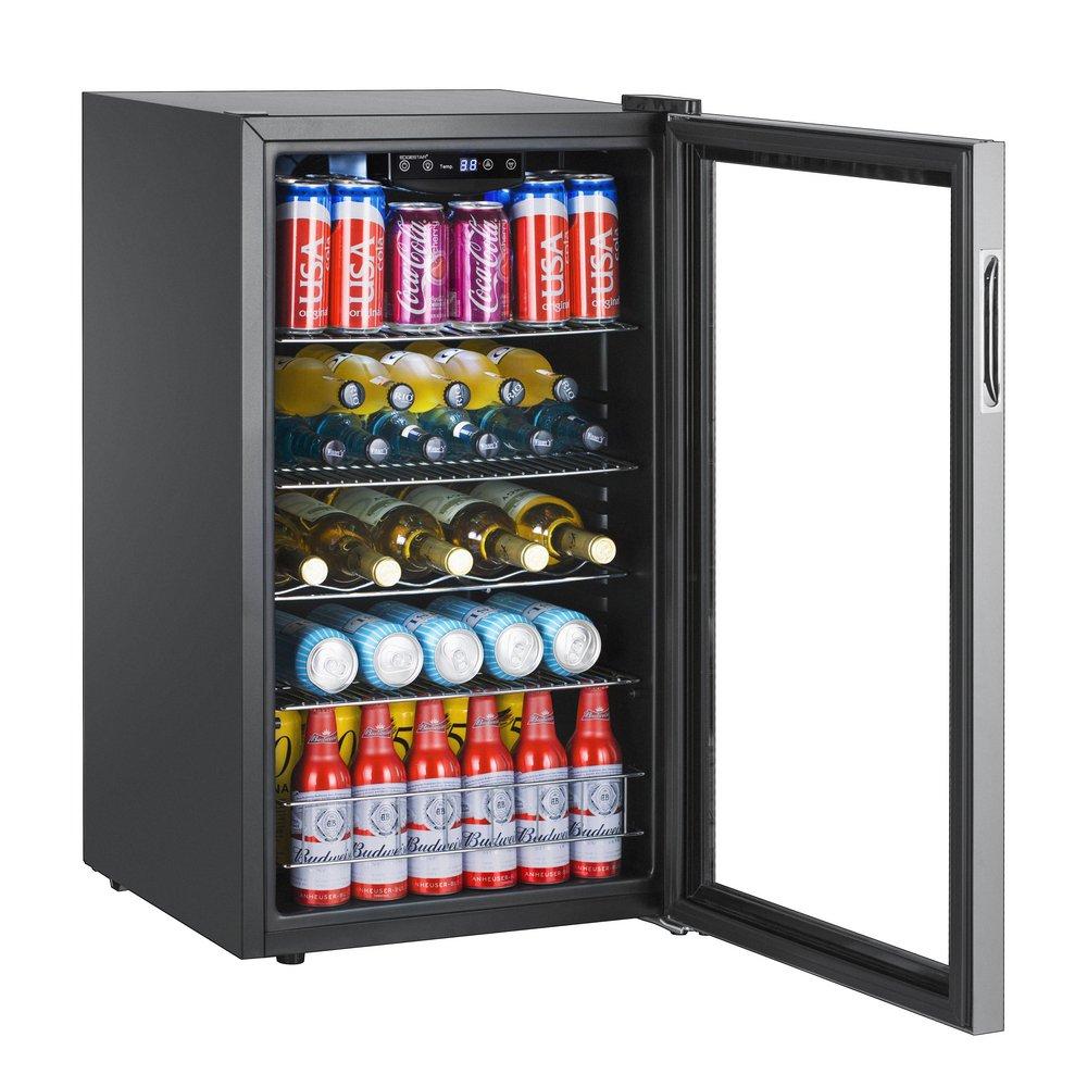 Edgestar Stainless Steel 18-7/8 in. 4 cu. ft. Beverage Cooler 