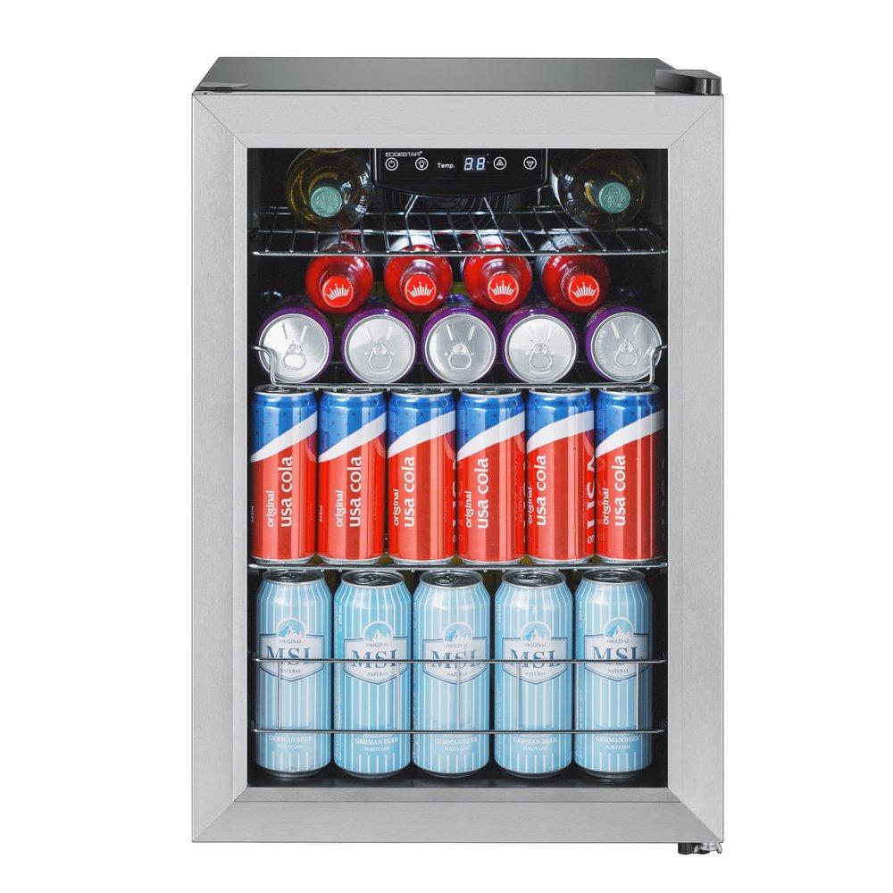 Edgestar Stainless Steel 17 in. 4.61 cu. ft. Beverage Cooler 