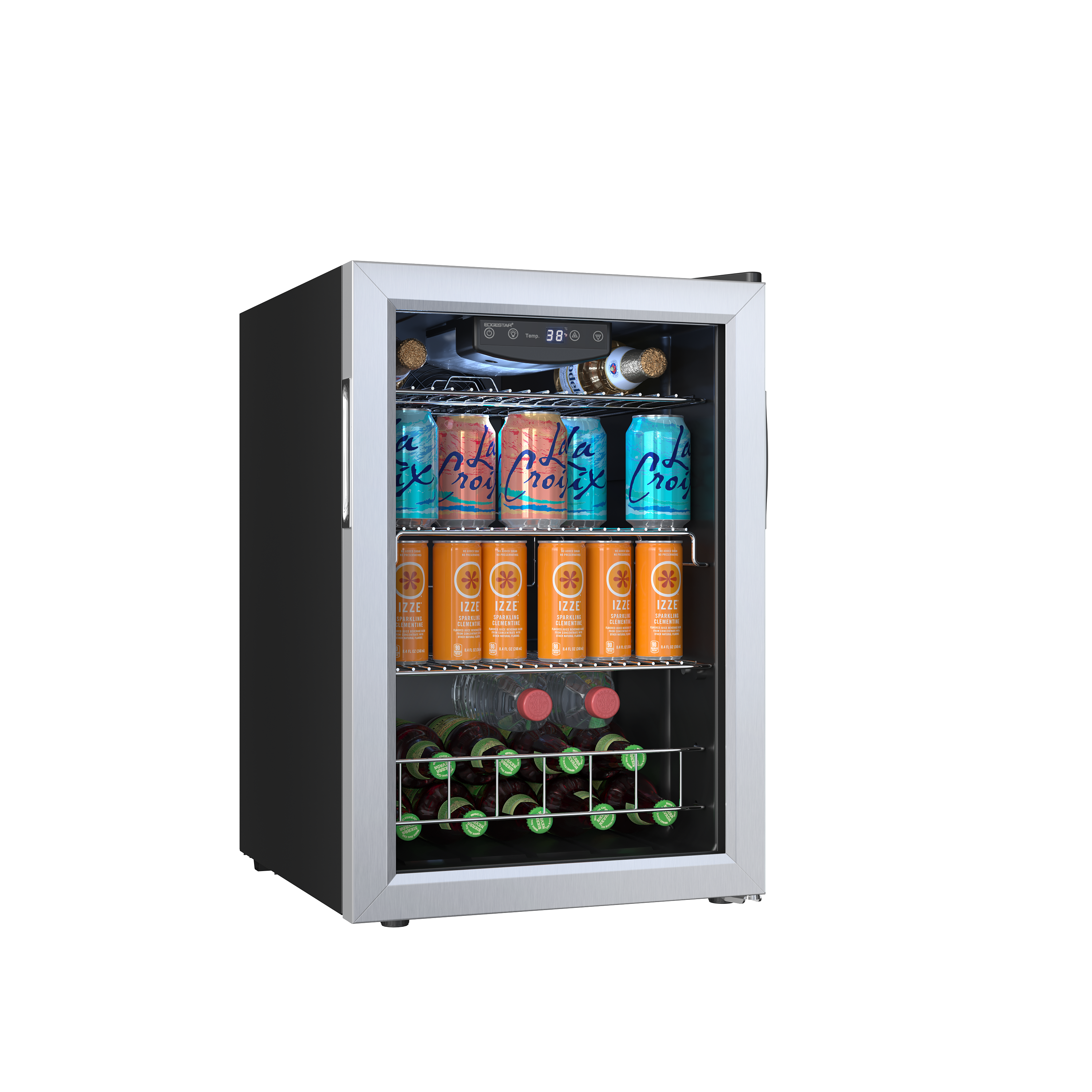 Edgestar Stainless Steel 17 in. 4.61 cu. ft. Beverage Cooler 