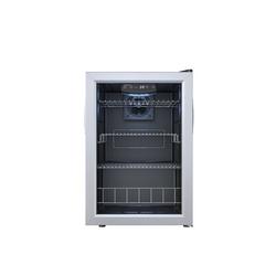 17 in. 4.61 cu. ft. Beverage Cooler in Stainless Black/Stainless Steel