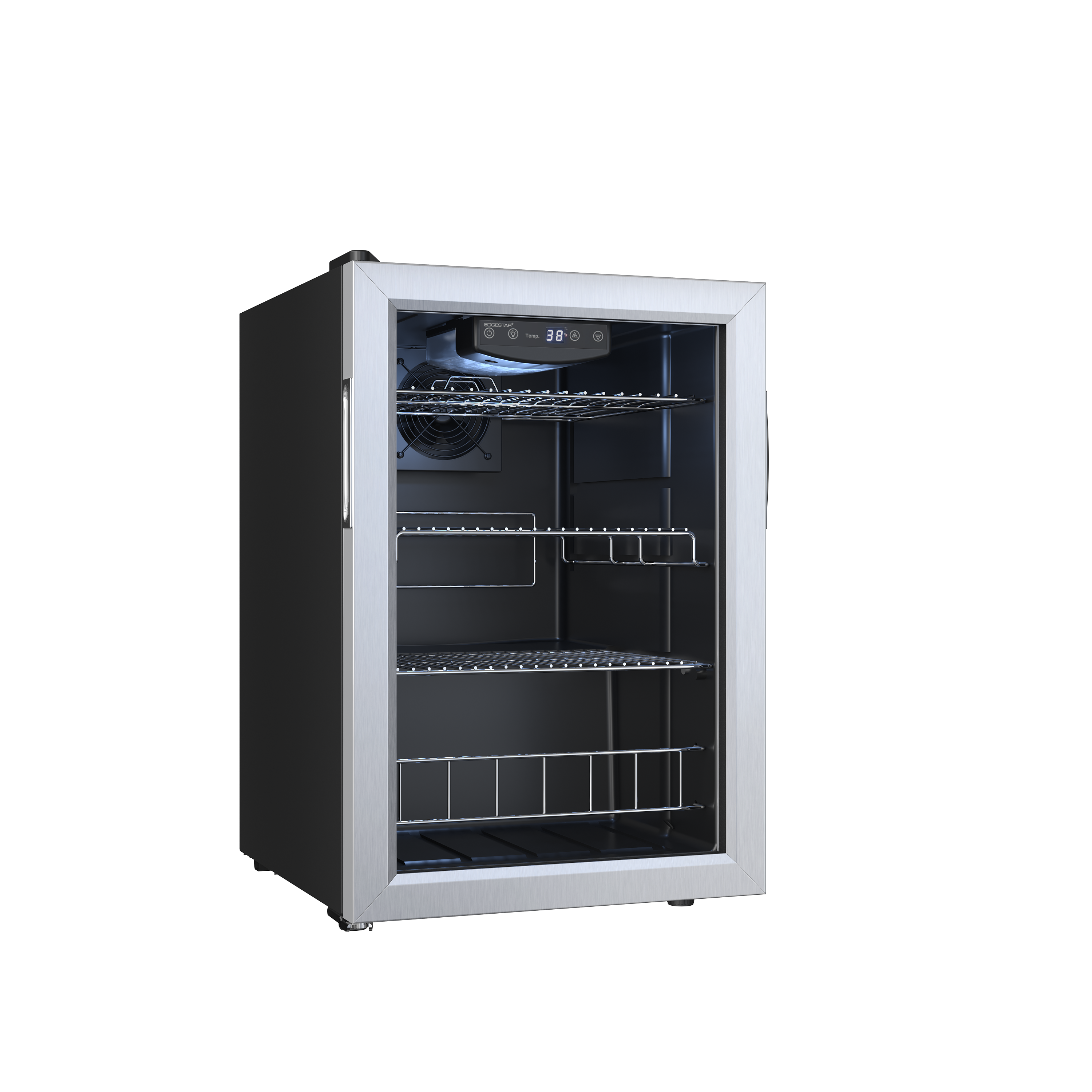 Edgestar Stainless Steel 17 in. 4.61 cu. ft. Beverage Cooler 
