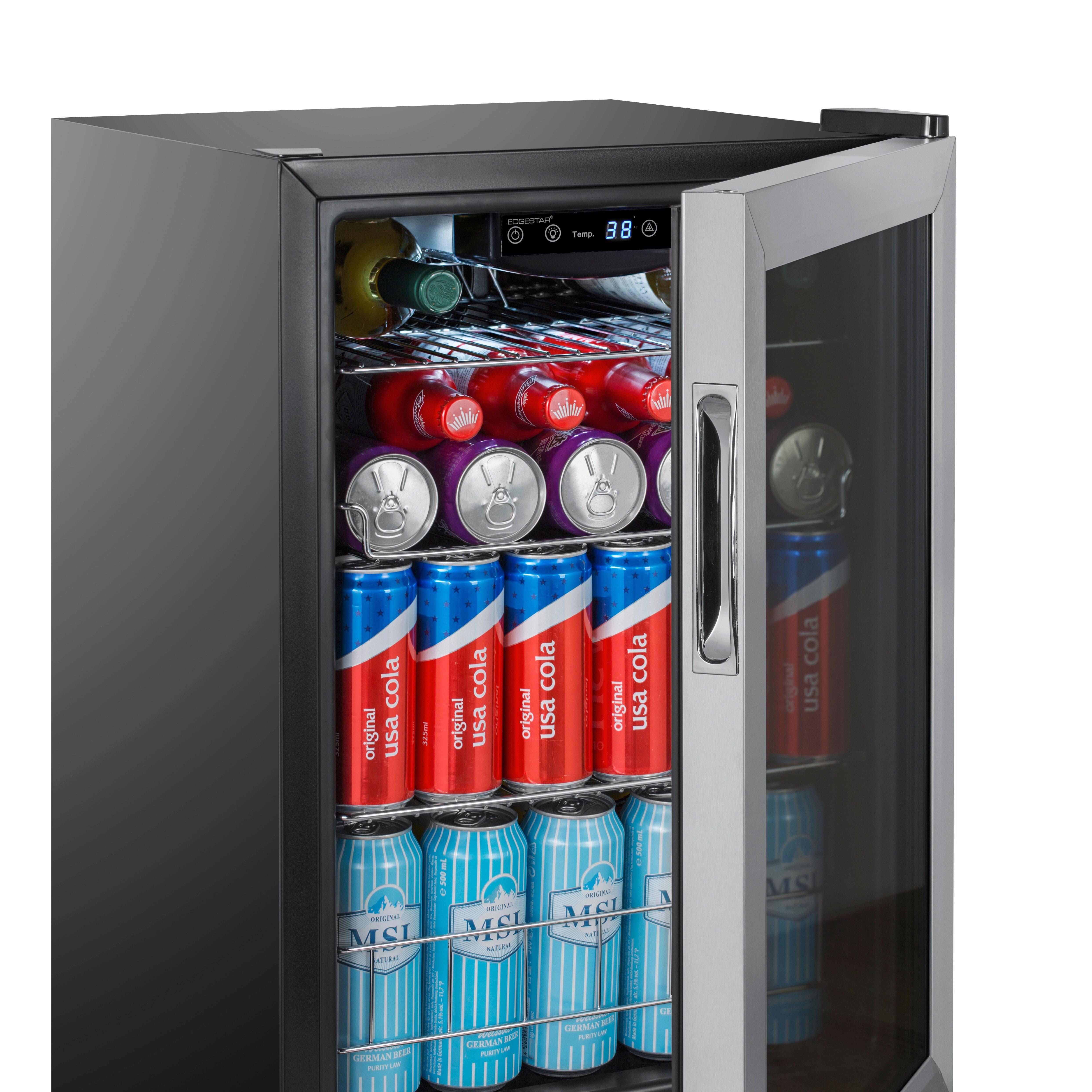 Edgestar Stainless Steel 17 in. 4.61 cu. ft. Beverage Cooler 